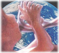 地球と胎児